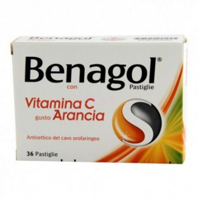 BENAGOL VITAMINA C*36 pastiglie arancia