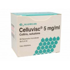 CELLUVISC*30 monod collirio 0,4 ml 5 mg/ml