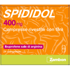 SPIDIDOL*24 cpr riv 400 mg