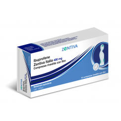 IBUPROFENE (ZENTIVA ITALIA)*12 cpr riv 400 mg