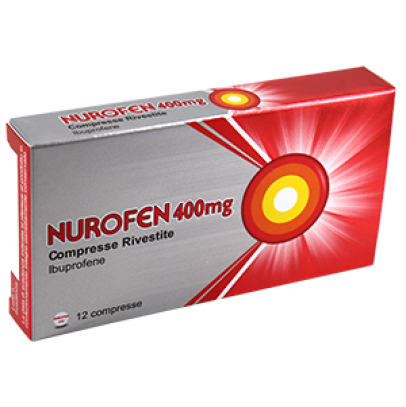 NUROFEN*12 cpr riv 400 mg blister PVC/alluminio