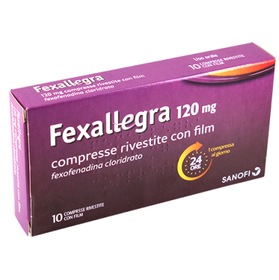 FEXALLEGRA*10 cpr riv 120 mg