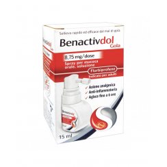 BENACTIVDOLMED*spray mucosa orale 15 ml 8,75 mg/dose