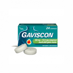 GAVISCON*48 cpr mast 250 mg + 133,5 mg menta