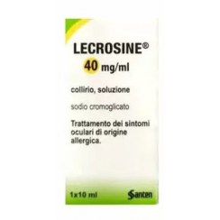 LECROSINE*collirio 1 flacone 10 ml 40 mg/ml