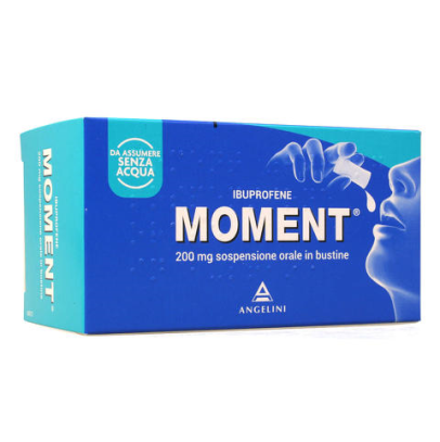 MOMENT*orale sosp 8 bust 200 mg MOMENT*orale sosp 8 bust 200 mg