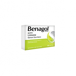 BENAGOL*24 pastiglie 0,6 mg + 1,2 mg limone senza zucchero