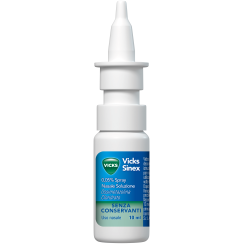 VICKS SINEX*spray nasale 10 ml 0,5 mg/ml senza conservanti